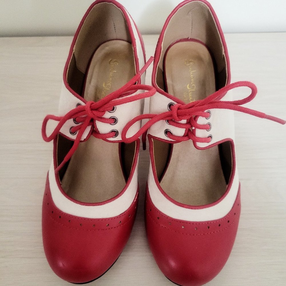 RED GRAHAM STREET DRESS SHOES
